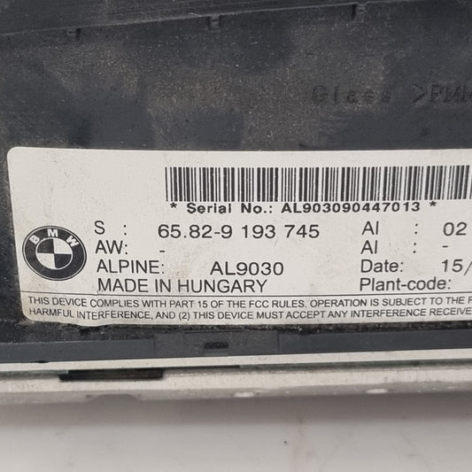 Écran GPS BMW 9193745 – Compatible E60, E61, E90, E91, E92, E93 – Pièce d’origine avec Garantie 3 Mois-BMMOTORSPORT80
