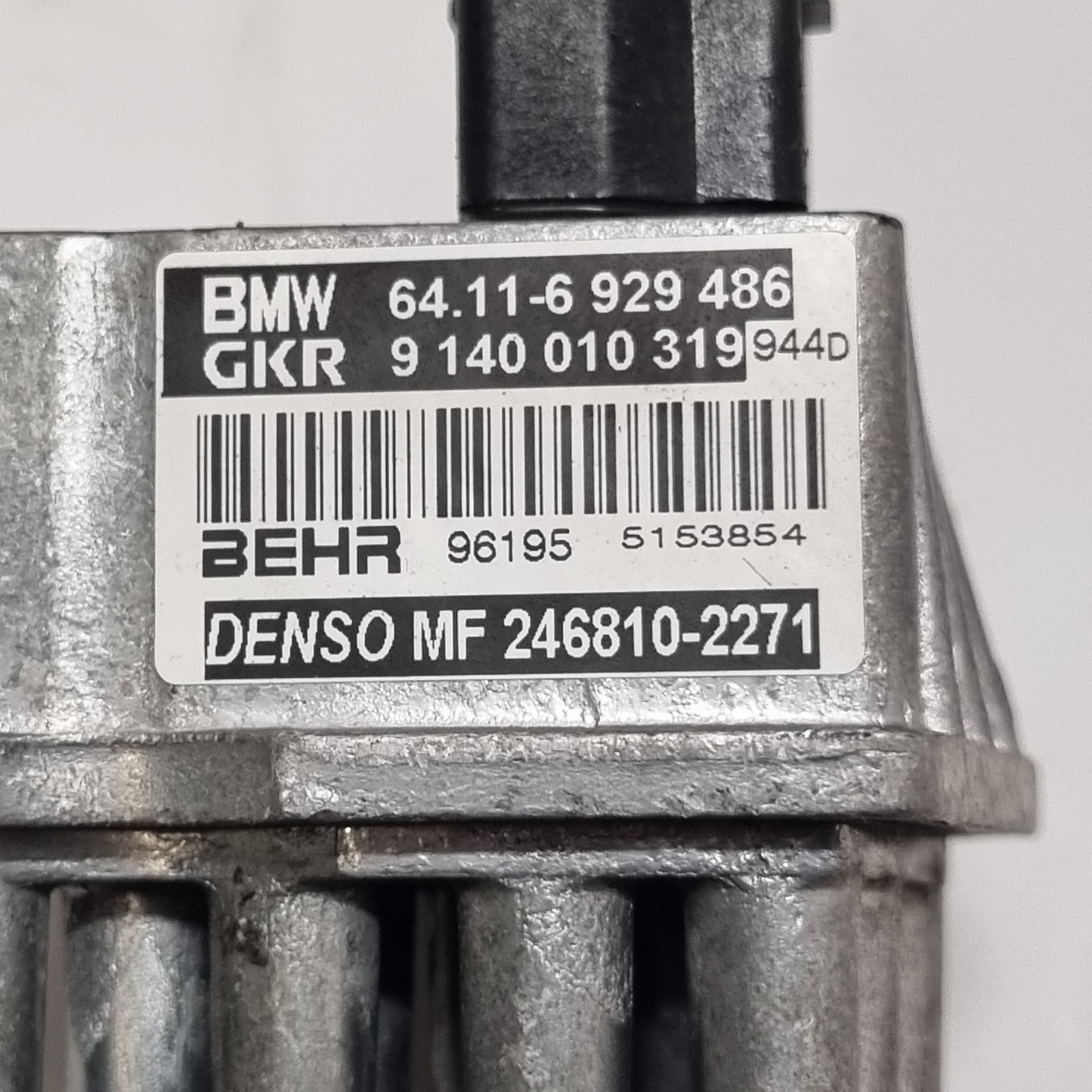 Résistance de chauffage BMW E46 – Réf. 6929486 – Pièce d’origine garantie 3 mois - BMMOTORSPORT80