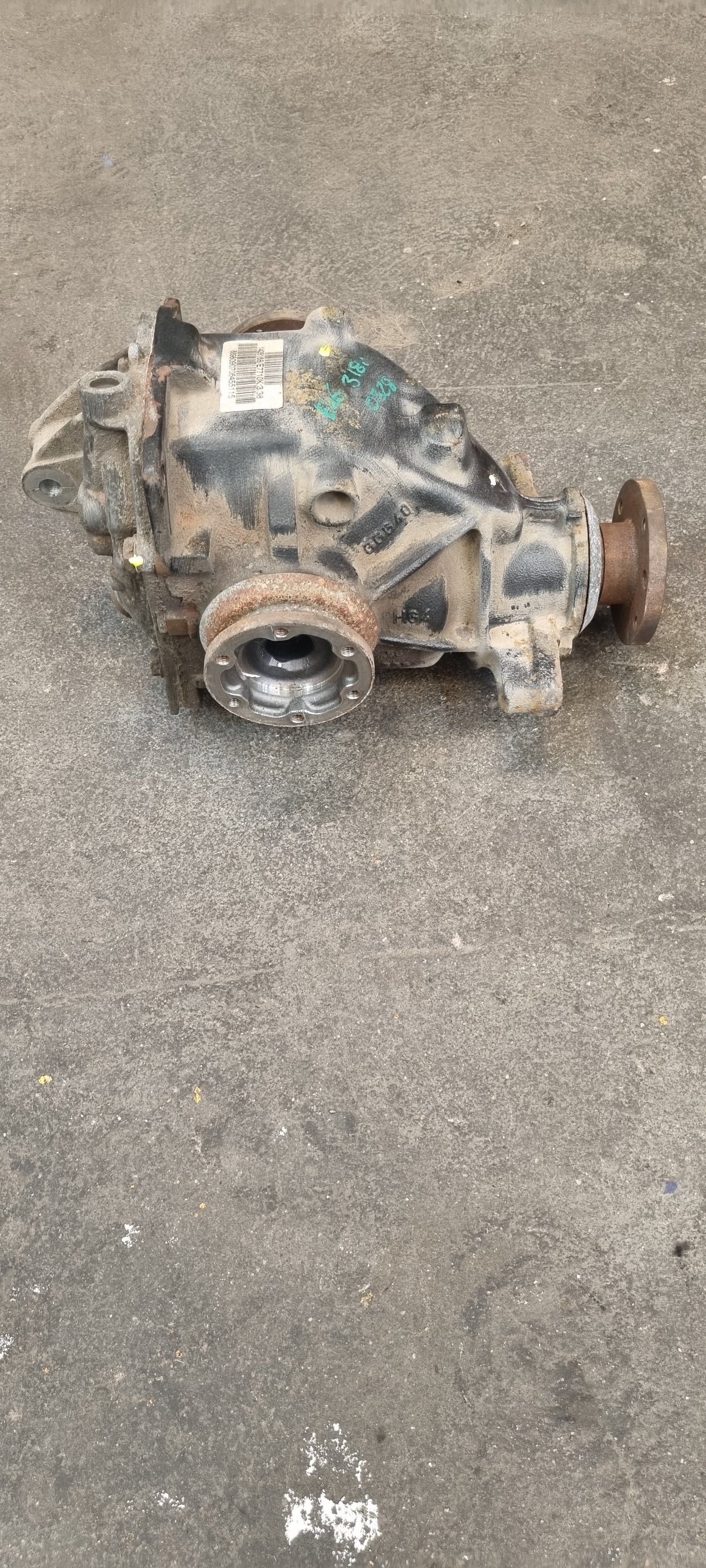 Pont Arrière BMW E46 Essence – Réf 1428168 – Rapport 3.38 – Occasion + Garantie 3 Mois