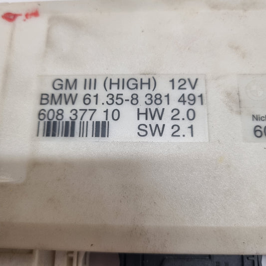 Boîtier GM3 / ZKE BMW E39 – Réf. 8381491 – Module Centralisation & Confort – Occasion – Garantie 3 Mois