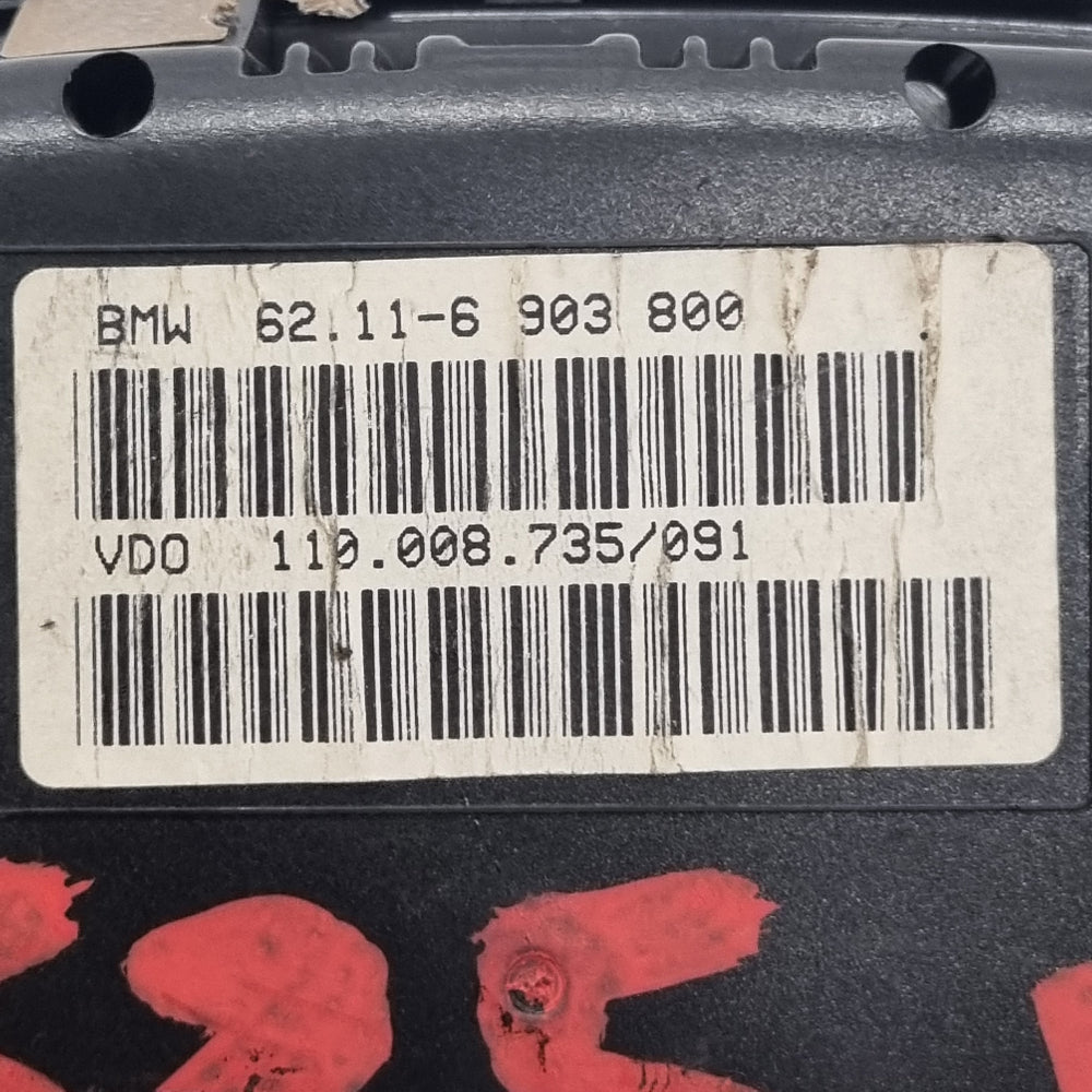 Compteur BMW E39 Diesel – Réf. 6903800 – 303 709 km – 2 Prises – Occasion – Garantie 3 Mois