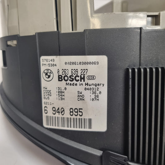 Compteur BMW E46 Diesel automatique – Réf. 6940895 – 201 653 km – Occasion – Garantie 3 Mois