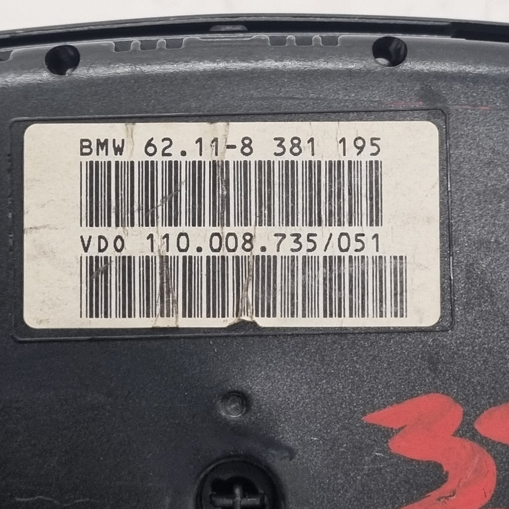 Compteur BMW E39 Essence – 520i / 525i / 528i – 250 261 km – 2 Prises – Réf. 8381195 – Occasion – Garantie 3 Mois