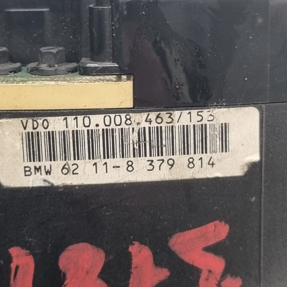 Compteur BMW E36 Diesel – Réf. 8379814 – 276 948 km – Occasion – Garantie 3 Mois