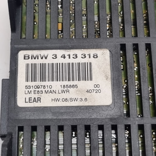 Boîtier LEAR Éclairage BMW X3 E83 – Réf. 3413318 – Module d’Éclairage – Occasion – Garantie 3 Mois