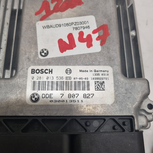 Kit Démarrage BMW N47 – E8x E9x – Calculateur Réf. 7807827 – Occasion – Garantie 3 Mois