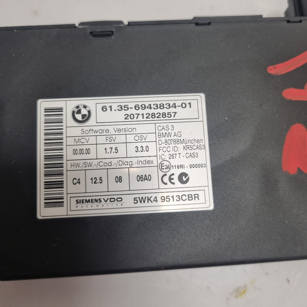 Kit Démarrage BMW N47 – E8x E9x – Calculateur Réf. 7807827 – Occasion – Garantie 3 Mois