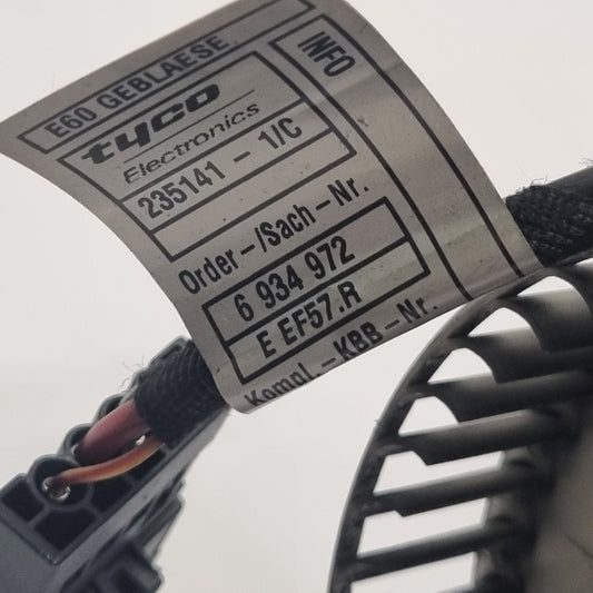 Pulseur de Chauffage + Résistance BMW E60 / E61 / E63 / E64 – Réf. 6934972 – Occasion Garantie 3 Mois