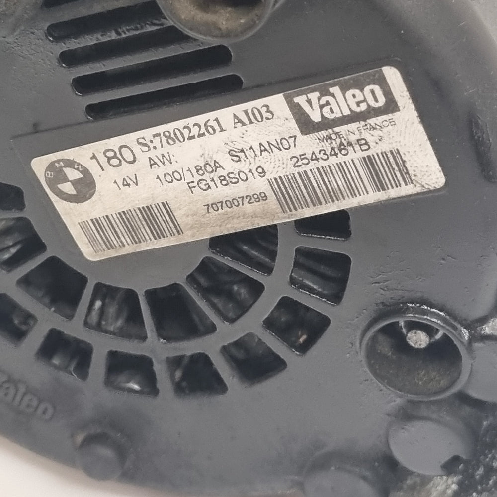 Alternateur 180A BMW N47 – Réf. 7802261 – E8X / E9X / E6X – Occasion Garantie 3 Mois