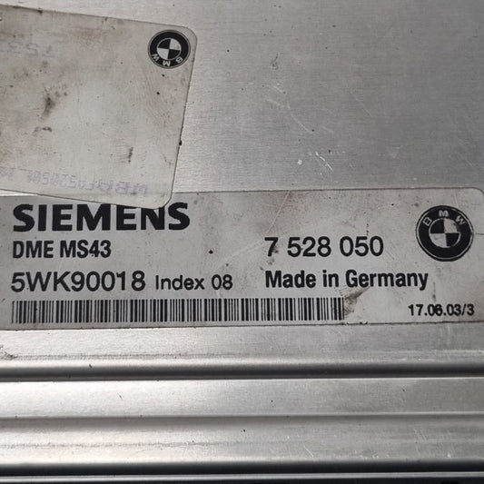 Kit Démarrage Complet BMW – Réf. 7528050 – E39 E46 X5 E53 3.0i – Boîte Manuelle – Occasion Garantie 3 Mois