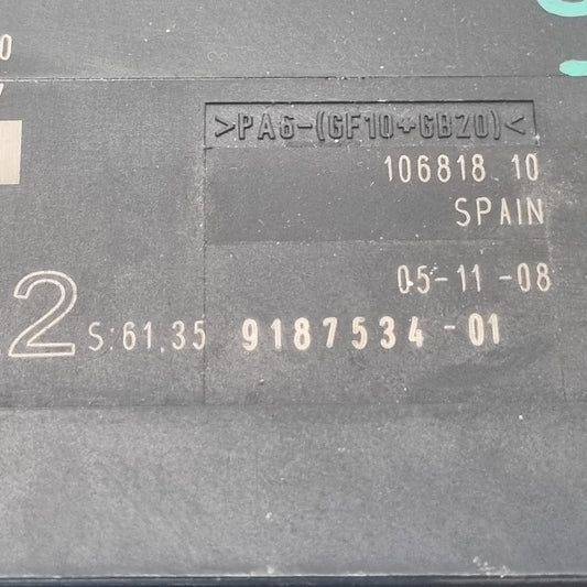 Module JBE / Boîtier Confort BMW E8x E9x – Ref. 9187534 – Junction Box – Occasion Garantie 3 Mois