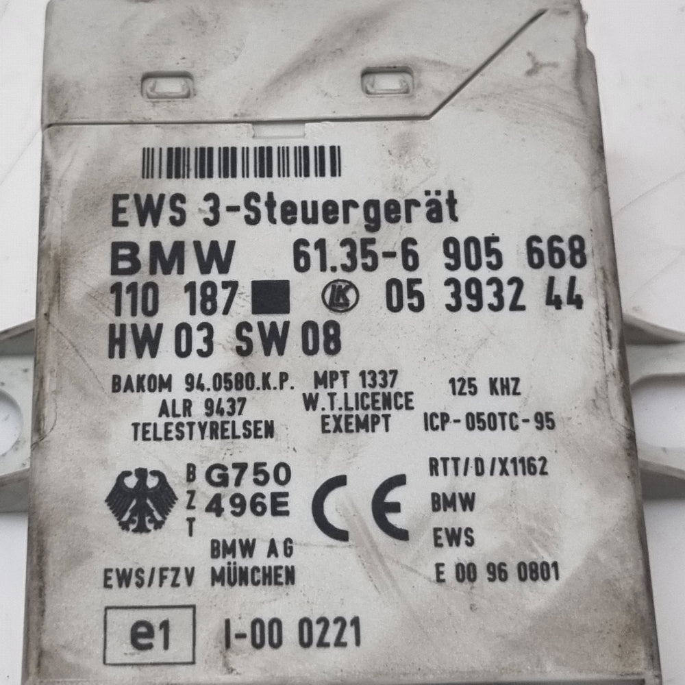 Kit Demarrage Complet BMW 7786887 – 320d E46 / 520d E39 – Calculateur + Clé + EWS – Garantie 3 Mois-BMMOTORSPORT80