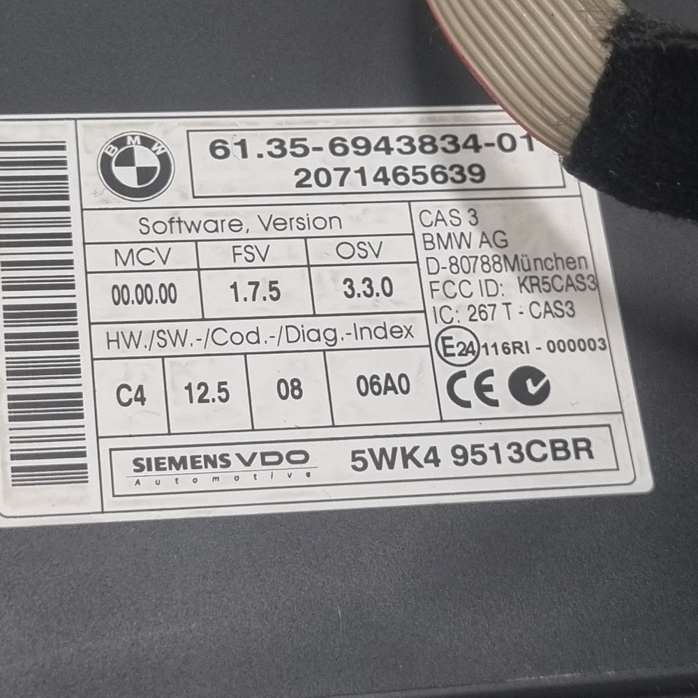 Kit démarrage BMW N47 7807828 – E81 E87 E90 E91 | Pièce d'origine | Garantie 3 mois