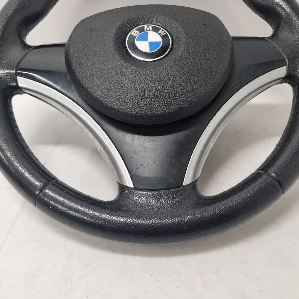 Volant Sport Cuir Noir 3 Branches BMW E81 E87 E90 E91 – Occasion Garantie 3 Mois