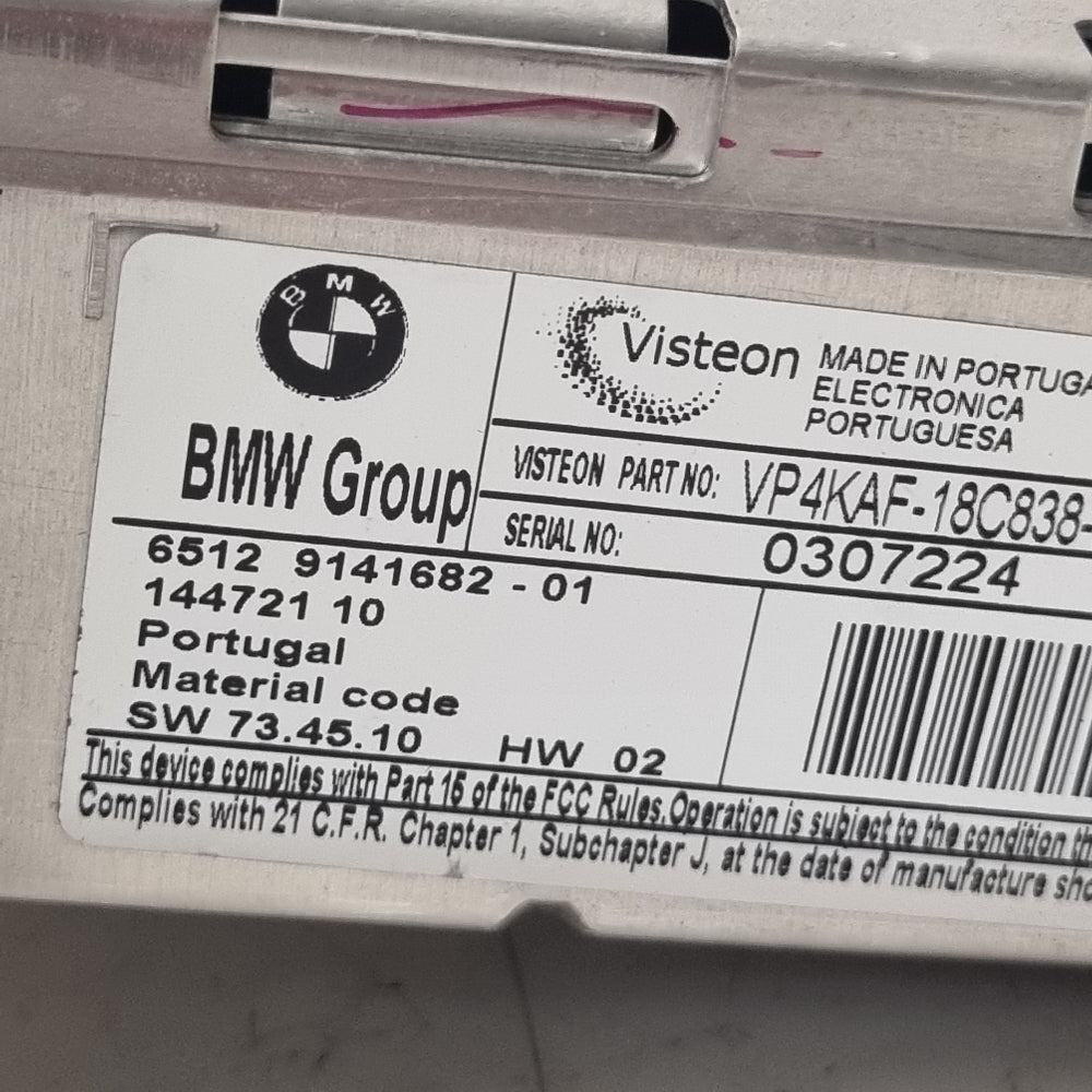 Autoradio CD Business BMW E81 E87 E90 E91 – Ref. 9141682 – Occasion Garantie 3 Mois