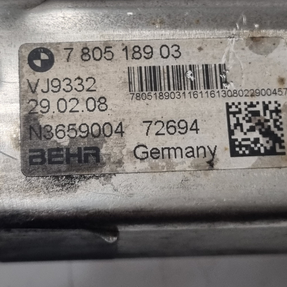 Refroidisseur EGR BMW E81 E87 E90 E91 – N47 116d 118d 316d 318d – Ref. 7805189 – Occasion Garantie 3 Mois