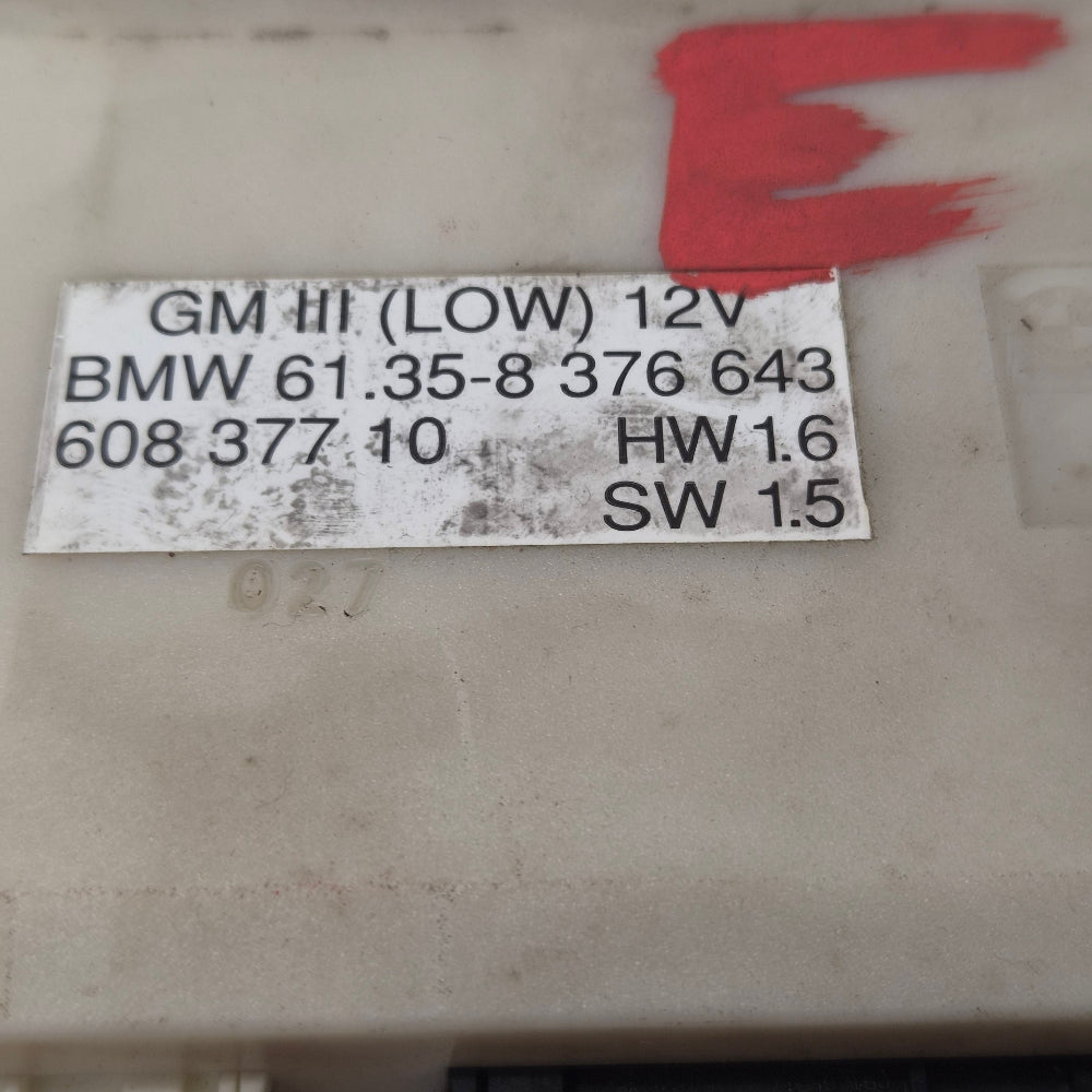 Boîtier GM3 / ZKE BMW E39 – Ref. 8376643 – Module Centralisation & Confort – Occasion Garantie 3 Mois