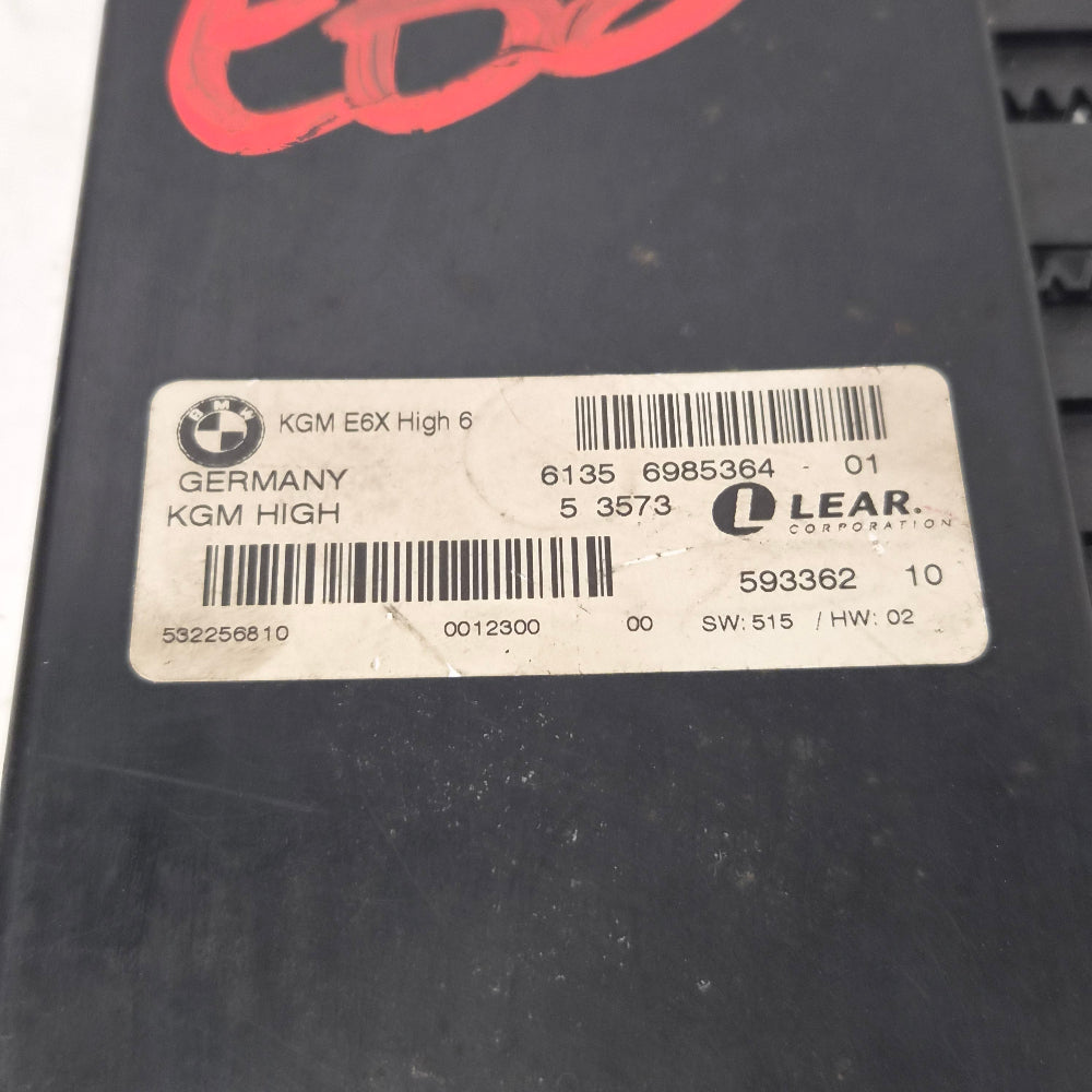 Module KGM / Boîtier Confort BMW E60 E61 E63 E64 – Ref. 6985364 – Occasion Garantie 3 Mois