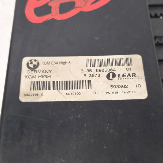 Module KGM / Boîtier Confort BMW E60 E61 E63 E64 – Ref. 6985364 – Occasion Garantie 3 Mois